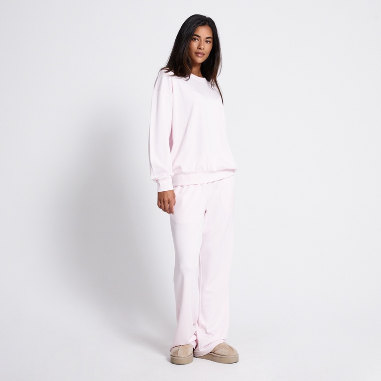 Soft lounge sweater "Anja" Light Pink